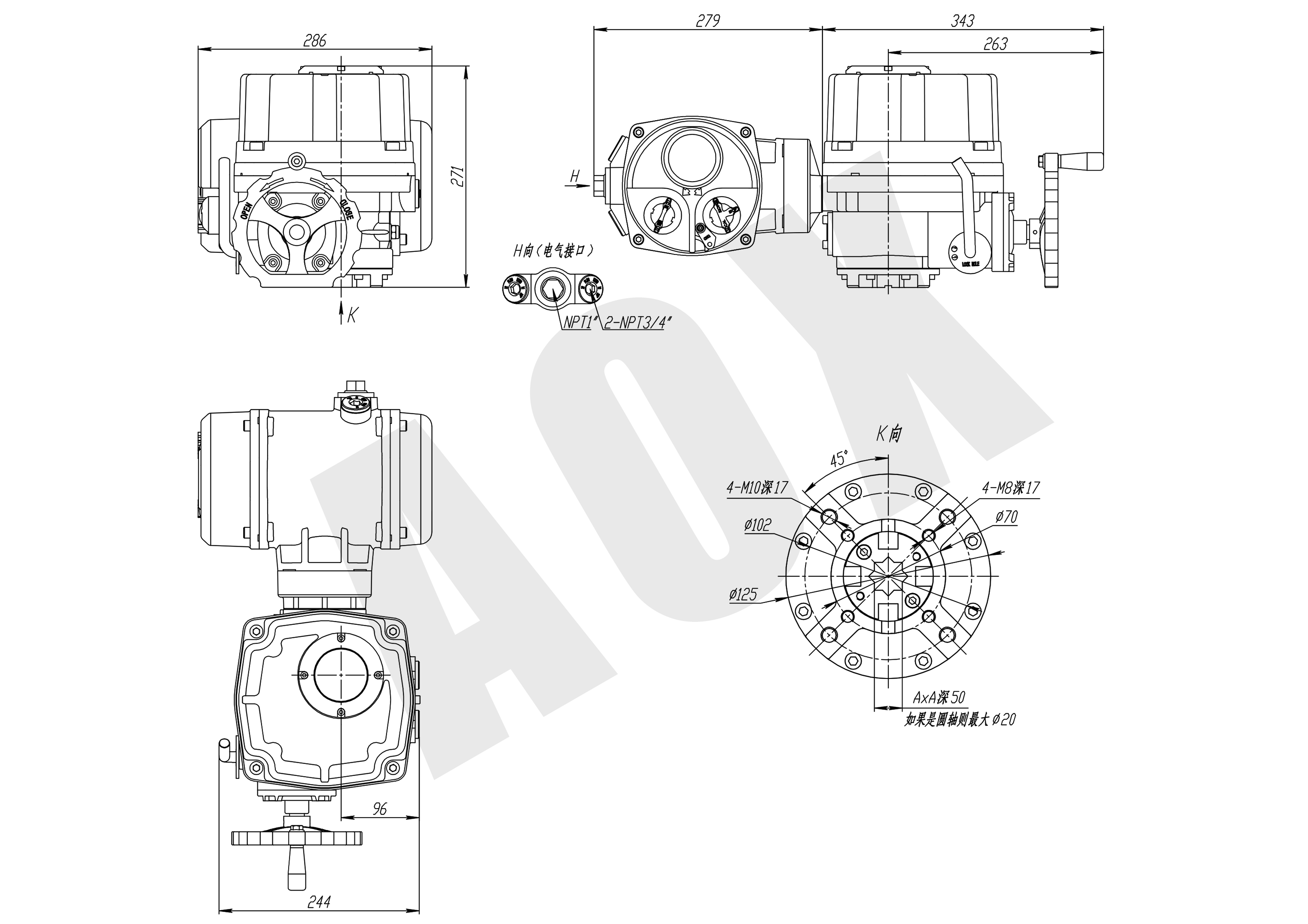 電動執(zhí)行器外形圖.（CHQ-015~020）png